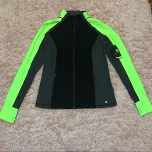 Xersion Slim Fit Workout Pants & Jacket Set